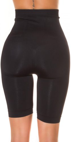 Fekete magas derekú alakformáló leggings